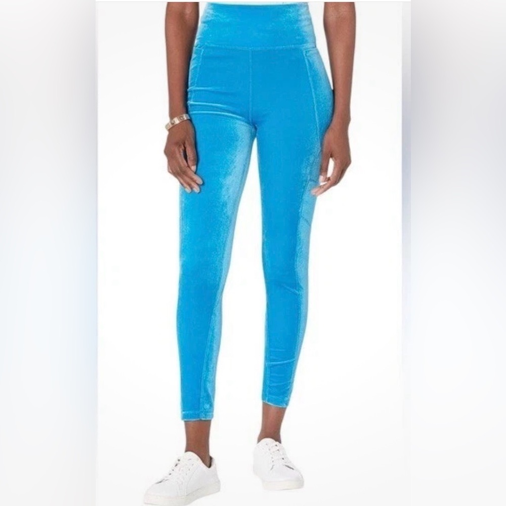 Lilly Pulitzer Weekender High-rise Leggings Teal Bay